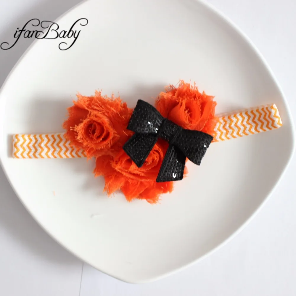 shabby flower headband 12
