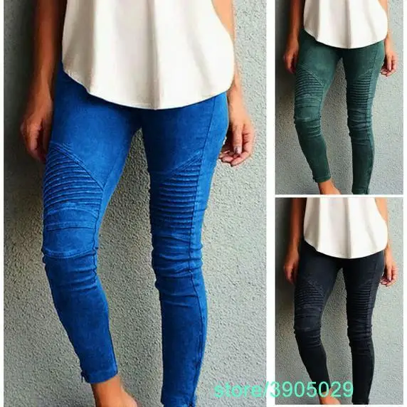 

Pencil Pants Stripe Harem Slim Skinny Women Cotton Leggings High Elastic Waist Capris Summer Bandage Trousers X20