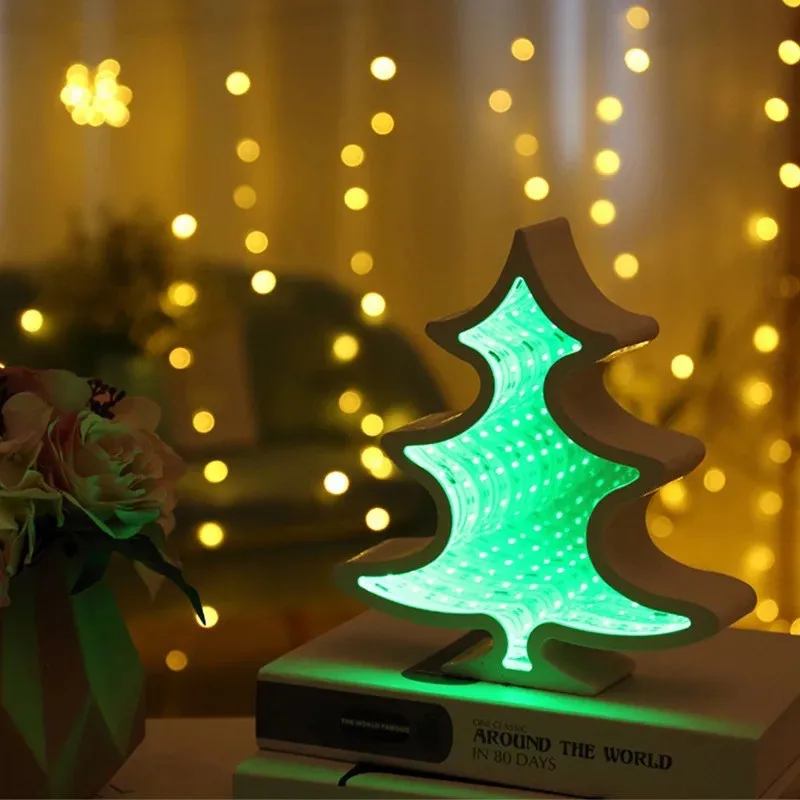 AKDSteel красивый светодиодный светильник-туннель, декоративный ночник, украшение в подарок - Испускаемый цвет: changeable