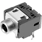 

50pcs Dual audio encoding 3.5 audio socket stereo earphones socket audio jack belt nut pj3006m