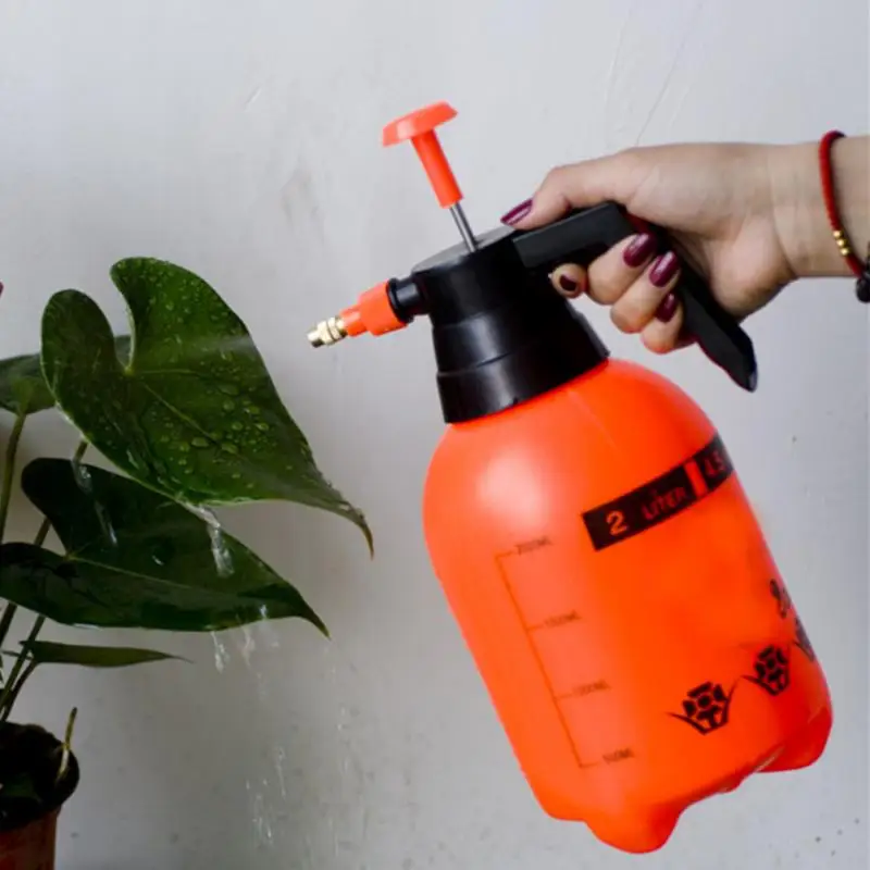 2l Sprayer Portable Pressure Garden Spray Bottle Kettle Plant Flowers Watering Can Gardening