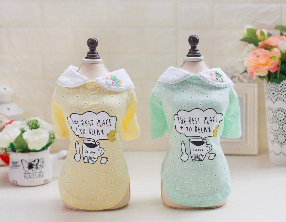 

Pure Leisure Summer Pet Dog Vest Clothes T-Shirt For Small Dogs Clothing Apparel