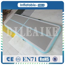 3x1x0,1 м надувной воздушный коврик Домашний гимнастический коврик с воздушным насосом для домашнего использования и тренировок(300x100x10 см