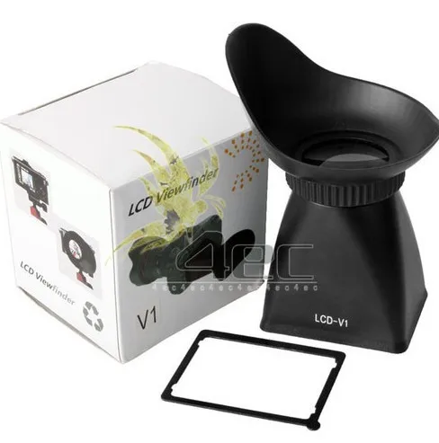 

Free shipping V2 LCD Viewfinder 2.8x Magnifier Extender Magnetic Hood for Canon 550D/5DIII  10pcs
