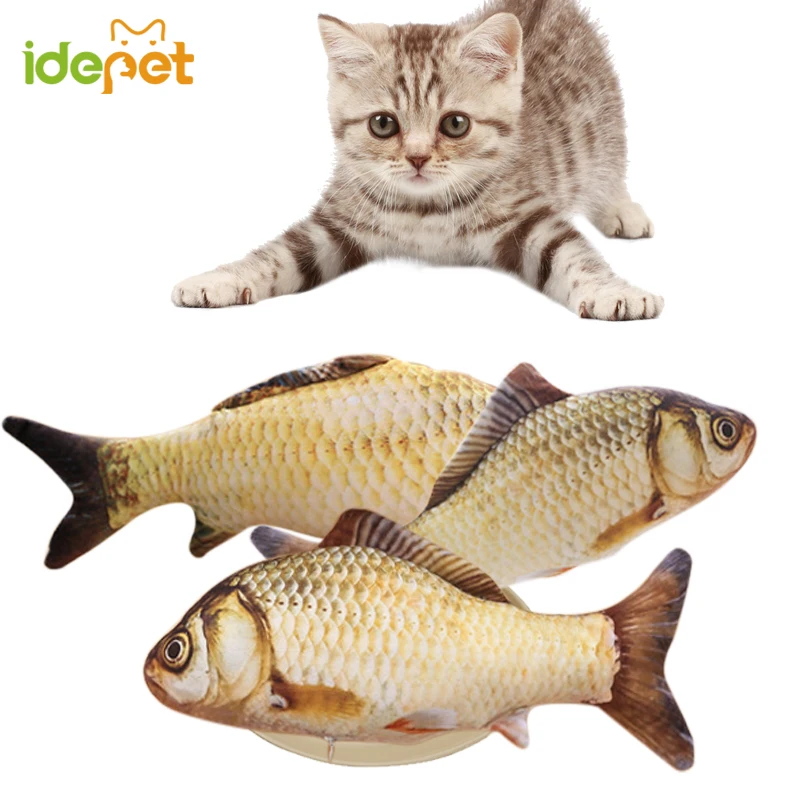 

Fish Design Pet Cat Toy Funny Chewing Toys for Cat Catnip Scratching Post Cat Product Interactive Kitten Toys Cat Supplies 1c30