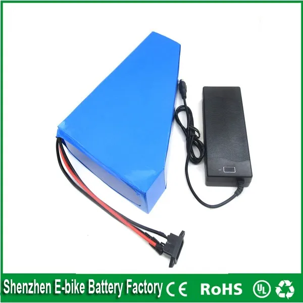 Clearance  48v 1000w triangle electric bike battery  48V 20Ah for 48v Bafang/8fun 1000w /750w mid/center drive motor  +charger +bag 9