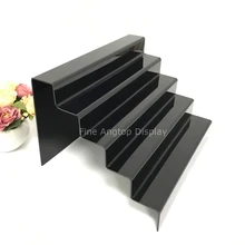 

5 Steps Display Stand Base For Black Acrylic Plastic Display Holder Accept Other Colors