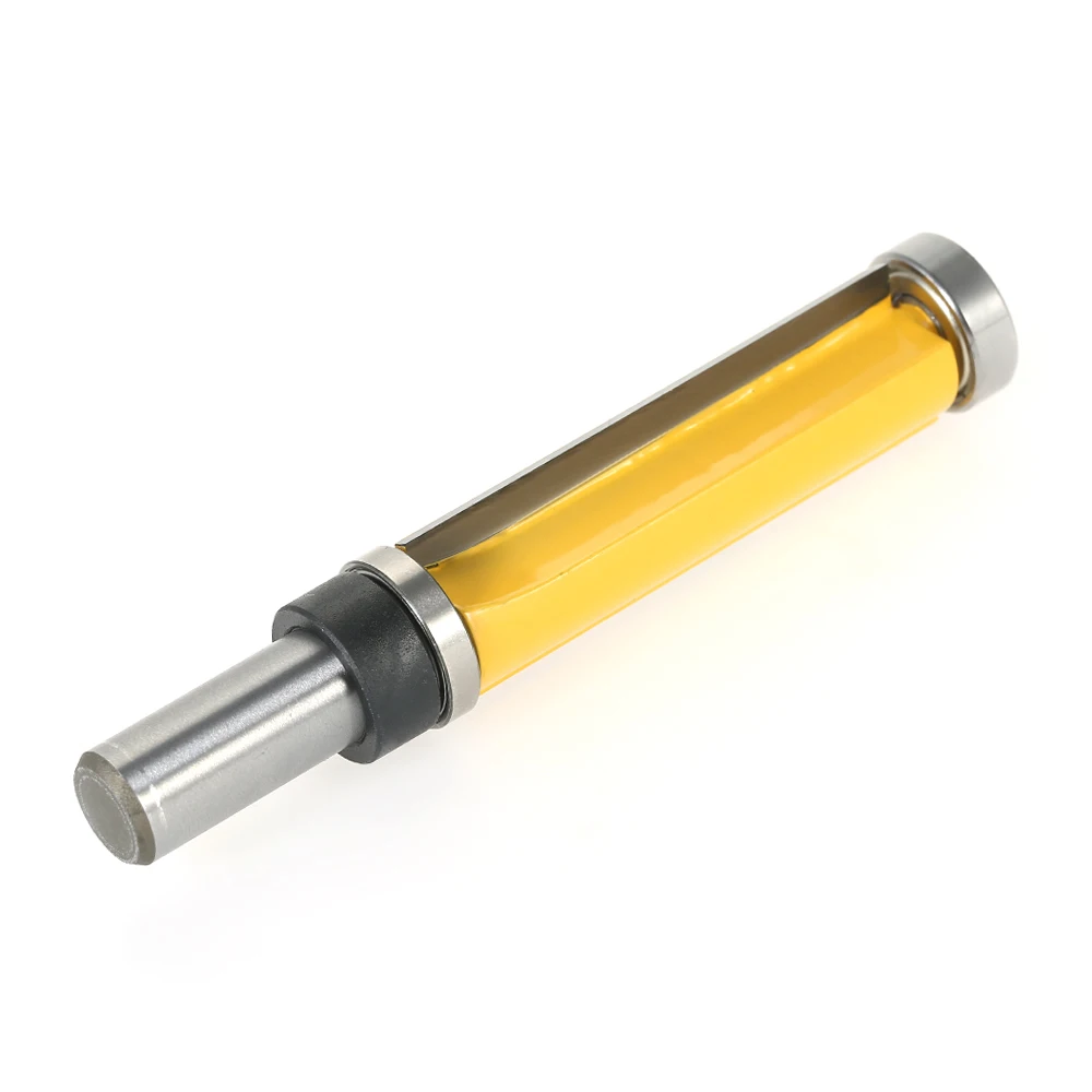

1/2" Shank Pattern Flush Trim Router Bit 2-1/2" Cutter Top & Bottom Bearing Tool Carpenter Woodworking Tools