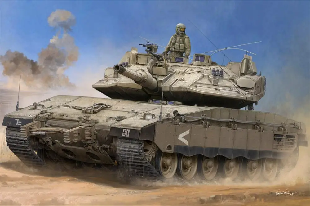 

Hobby Boss 84523 1/35 IDF Merkava MK Ⅳ W/Trophy Plastic Model Armor Kit