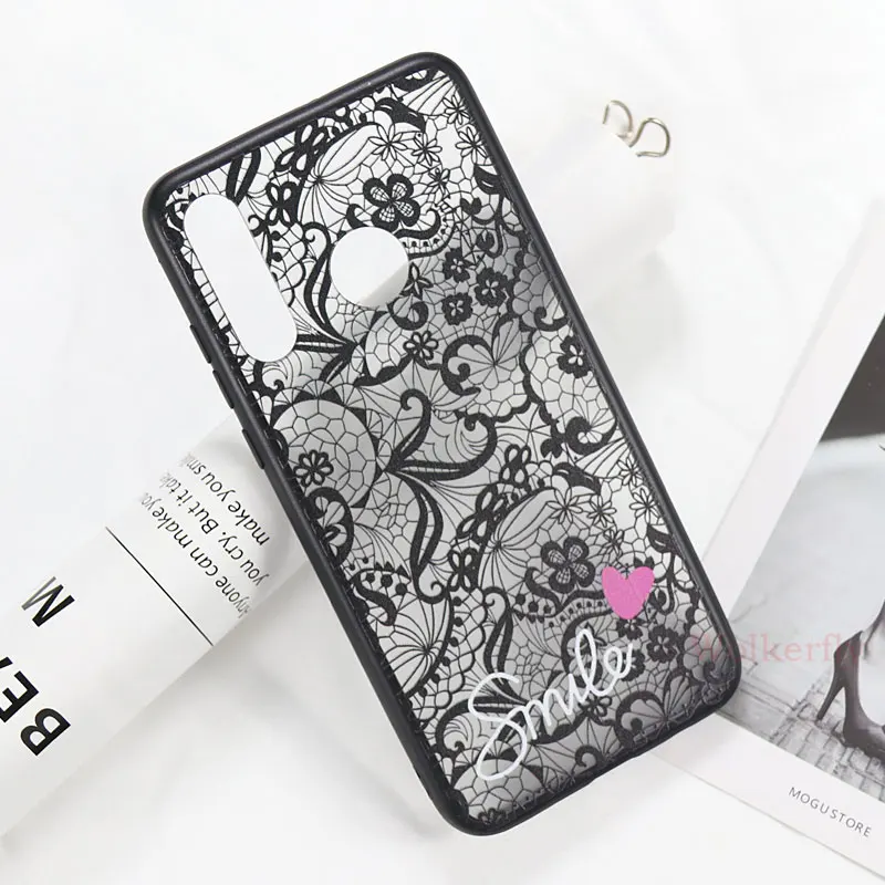 

Case For Huawe P30 Pro Luxury Vintage Lace Flower Case For Huawei P30 Lite P30pro P30 Coque Phone Cover for p30 pro P 30 capa