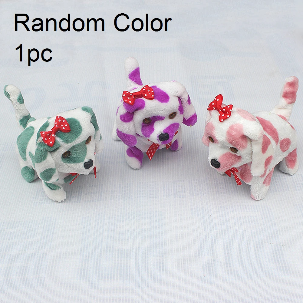 

Birthday Gift Robot Bark Electronic Toys Children Party Interactive Walk Stand Plush Dog Random Color