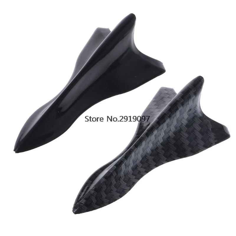 

1Pcs Universal EVO-Style Pu Rear Roof Shark Fins Spoiler Shark Fin Diffuser Vortex Generator Car Roof Spoiler Bumper Drop Ship