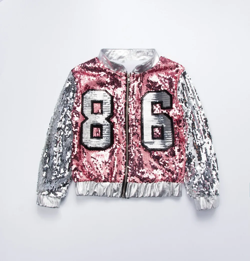 Kid Kpop Hip Hop Clothing Short Jacket Crop Top Tank Vest Shorts Girls Jazz Dance Costume