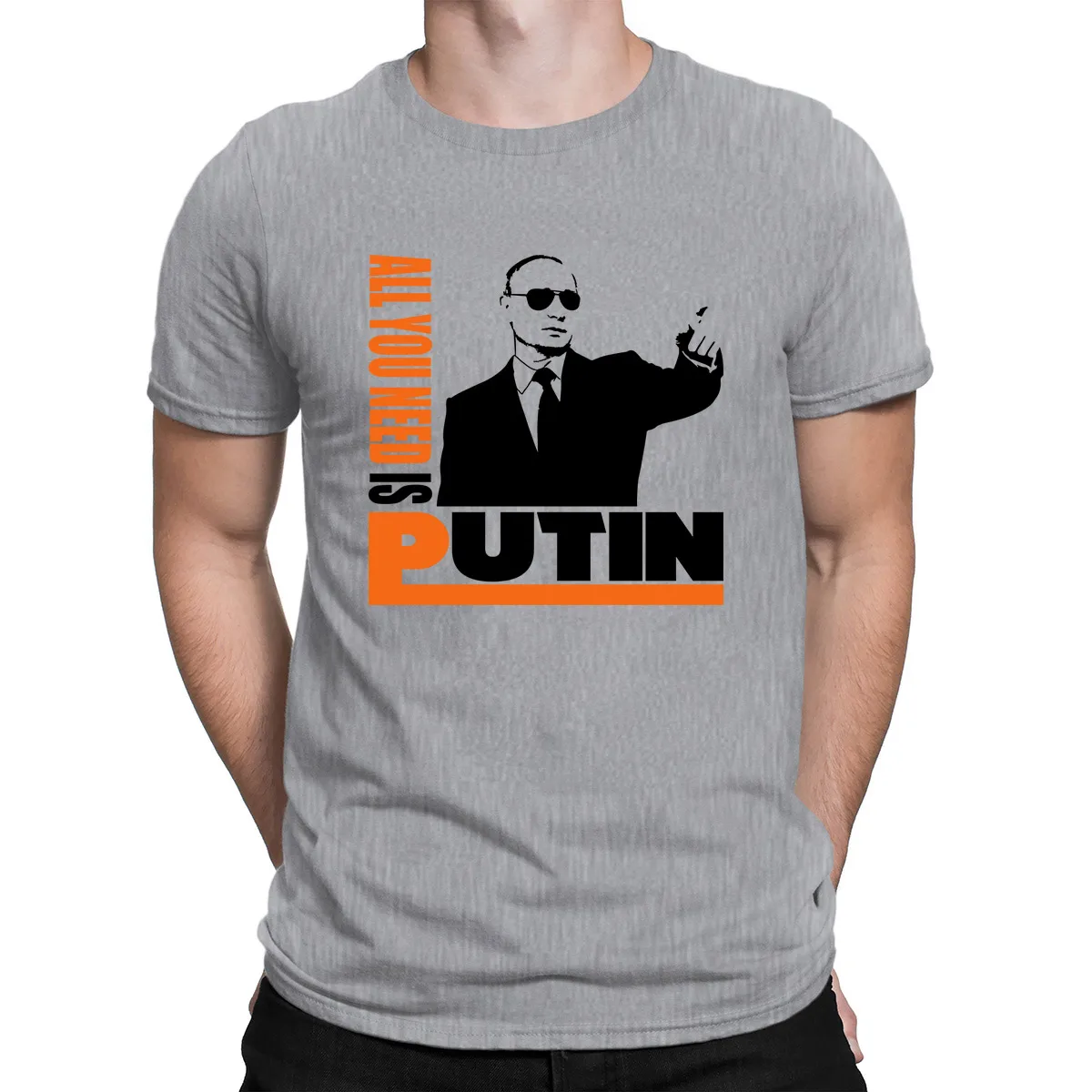 Все, что вам нужно, это футболка с Путиным хип-хоп хлопок, Новое поступление, футболка для мужчин, тонкая дешевая умная летняя футболка