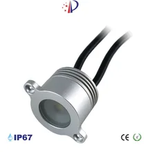 1 Вт Светодиодный свет пробки IP67 Водонепроницаемый светильник утопленный downlignt 120D открытый уличный прожектор освещение 8 шт