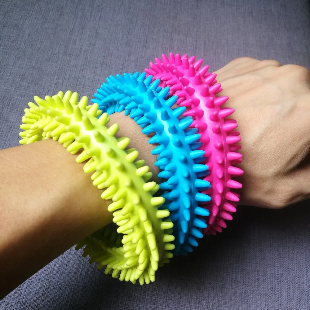 Spiky Сенсорное тактильное кольцо детский аутистический терапевтический