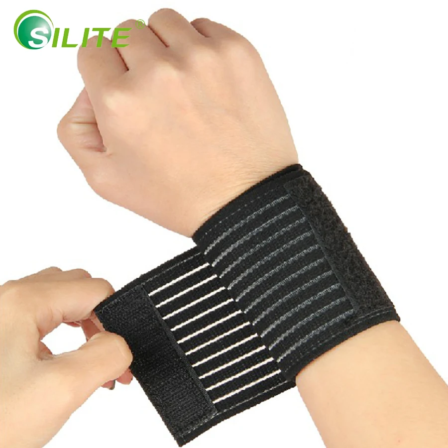 SILLITE 70cm*7.5cm Elastic Nylon Elbow Brace Basketball Tennis Sport