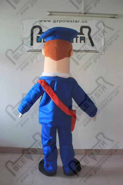 Синие костюмы желтый рюкзак postman pat талисман костюм с героями мультфильмов