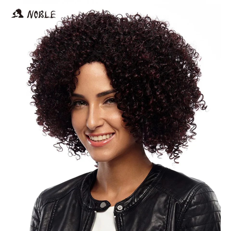Buy Noble Short Wigs High Temperature No Lace Wigs 14