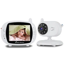 3.5 inch Wireless Video Color Baby Monitor High Resolution Baby Nanny Security Camera Night Vision Temperature Monitoring