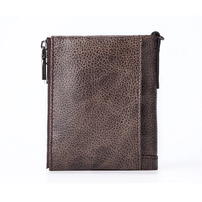 Men Wallet Oil Wax Cowhide Genuine Leather Wallets Coin Purse Clutch Hasp Open Top Quality Retro Short Wallet fashion 350 Men Wallet Oil Wax Cowhide Genuine Leather Wallets Coin Purse Clutch Hasp Open Top Quality Retro Short Wallet fashion 350