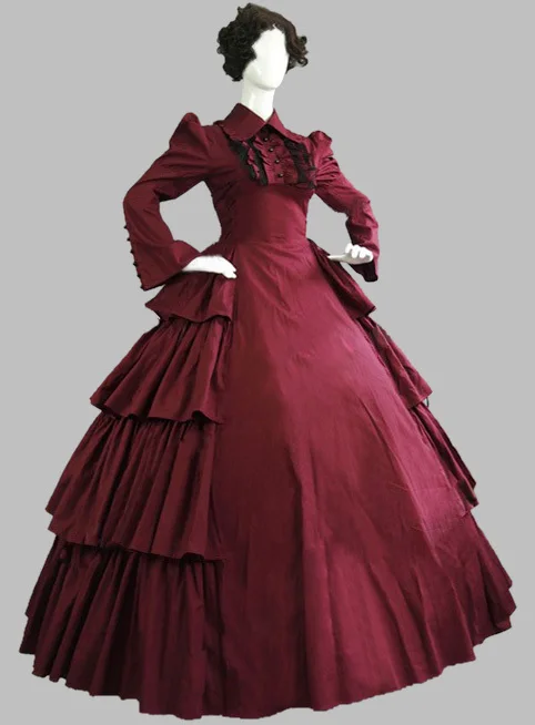 19th Century Boutique Clothing Victorian Era Dress /Civil