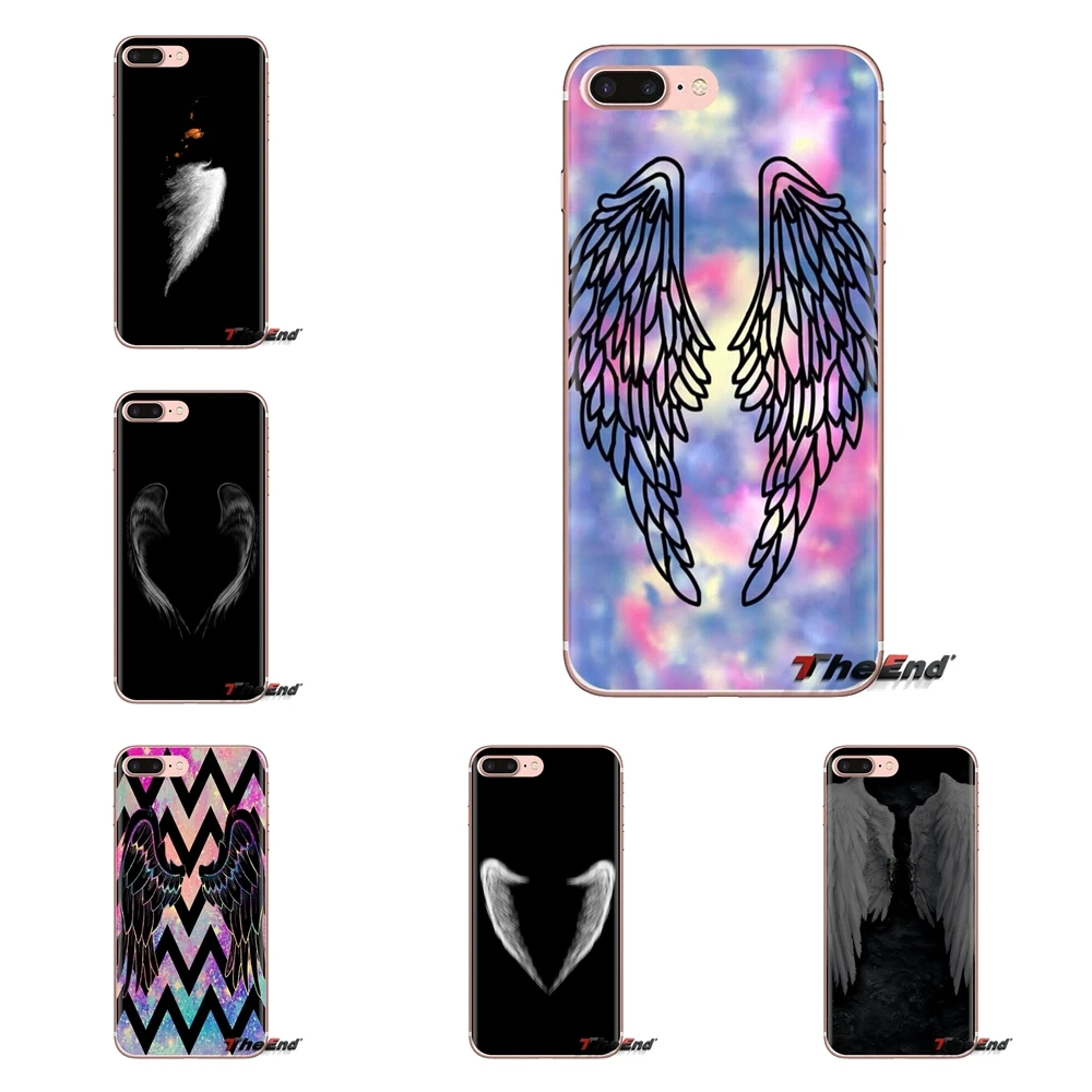 Pastel Angel Wing Art For Huawei Mate Honor 4C 5C 5X 6X 7 7A 7C 8 9 10 8C 8X 20 Lite Pro Transparent Soft Shell Covers |