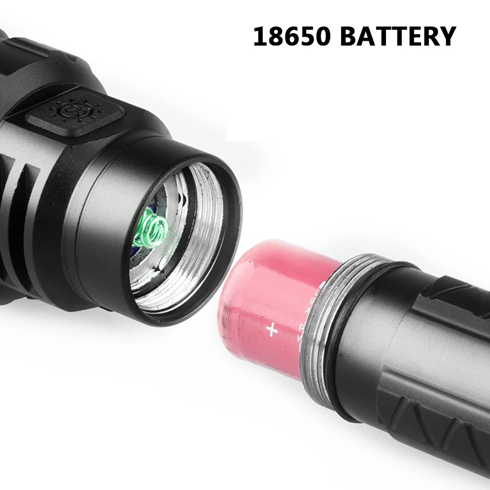 Litwod 3800 люменов охотничий светильник Мощный тактический флэш-светильник светодиодный светильник перезаряжаемый водонепроницаемый фонарь для разведчика 5 режимов по 18650 z9