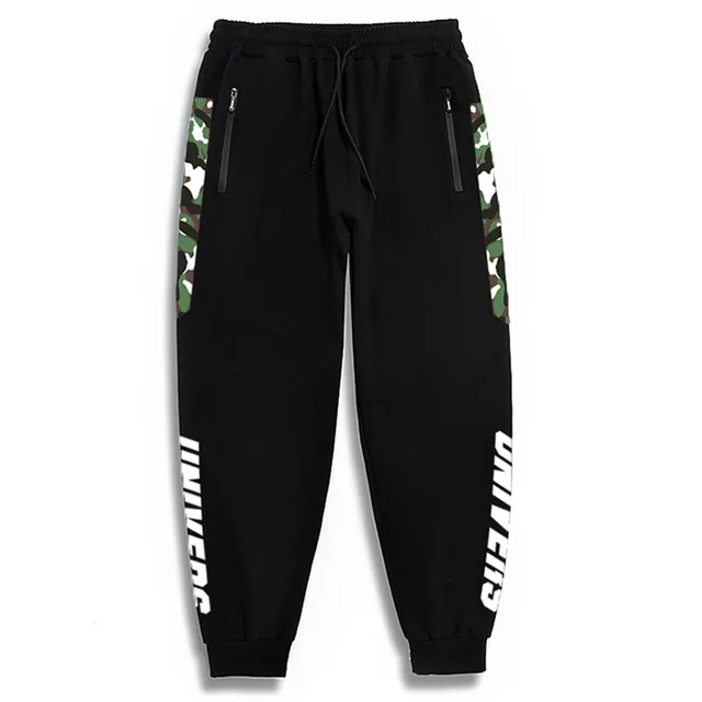 picture color 6XL 7XL летние мужские спортивные штаны камуфляжные Большие размеры 8XL весенние мужские повседневные свободные брюки с буквенным принтом стрейч штаны с высокой талией - Цвет: picture color