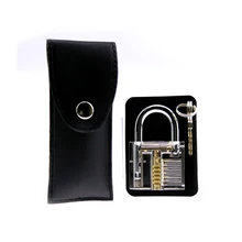 Free Shipping Locksmith Classic Set,15pcs Tools with Bag and Transparent Lock free shipping 15pcs yx8018