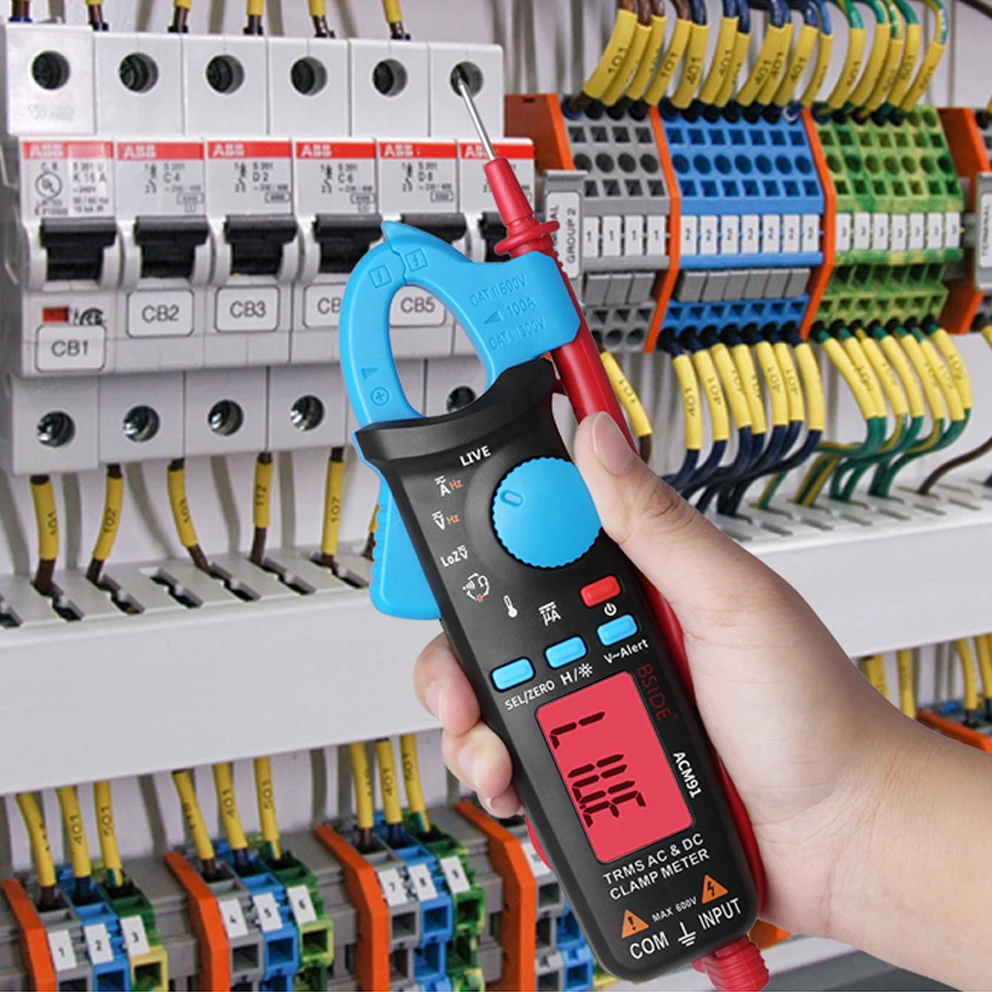 ACM91 デジタルクランプメーター電流プロフェッショナル AC/DC 自動車