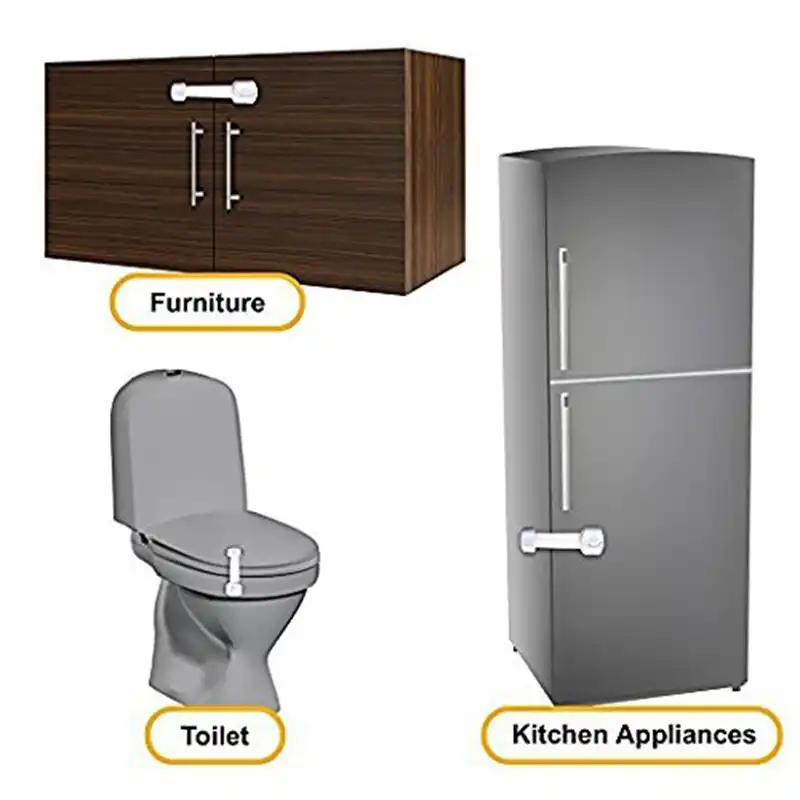 Child Safety Cabinet Locks No Tools Baby Child Proof Drawers