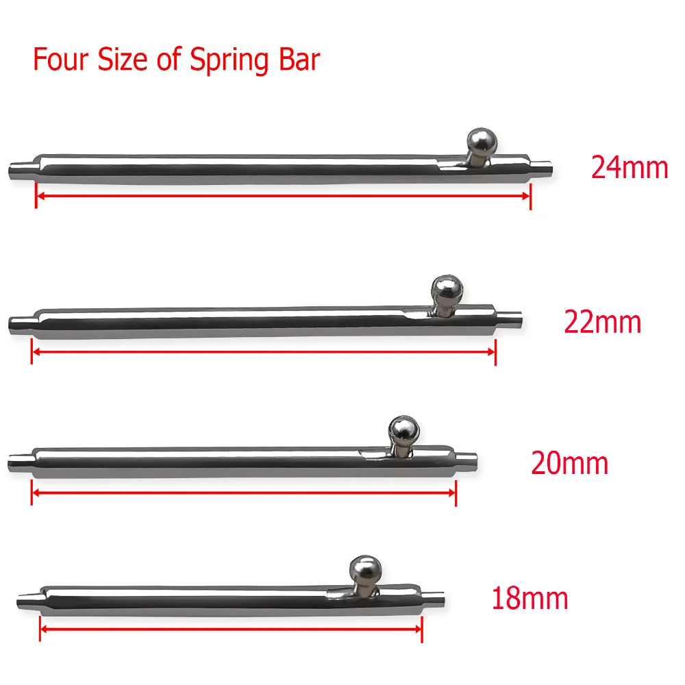 Оптовая продажа, высокое качество Quick Release пружинной оси 304 нержавеющая сталь watcha весна контакты 10 шт. 18 мм 20 мм 22 мм (1.5 мм диаметр)