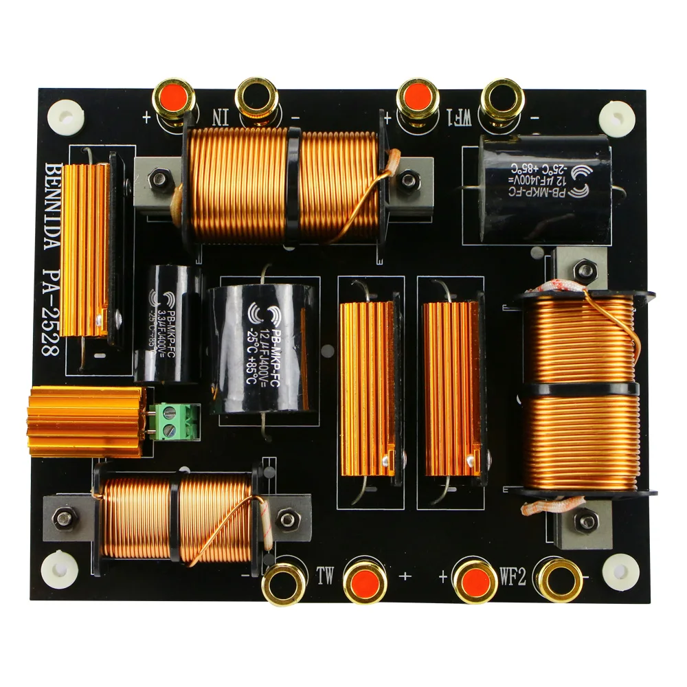 Ghxamp 1500W Treble + Dual Bass Crossover 2200Hz