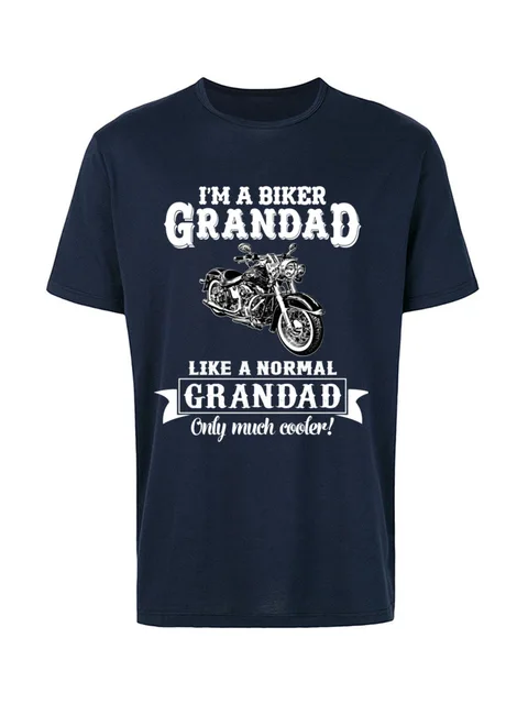 biker grandad t shirt