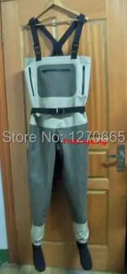 Brand Quality hunt Export US waders Brand felt bottom fishing wading pants bionic camouflage pants Siamese pants Waders Fishing Wholesale Sports & Entertainment