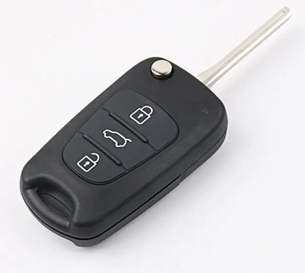 KIA K2 flip remote key shell 3 Button (8)