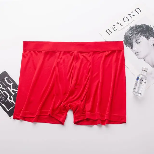 1 PC Silk Thin Type Men's Underwear Boxer Size L XL 2XL 3XL SG109