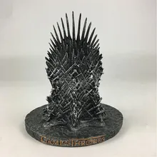 Фильм Игра престолов Железный Трон король сиденье модель косплей реквизит фигурка Смола коллекционная