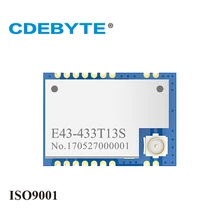 E43-433T13S UART 433 МГц 20 МВт IPX штамп антенна отверстия IoT uhf SMD беспроводной приемопередатчик и приемник РЧ модуль