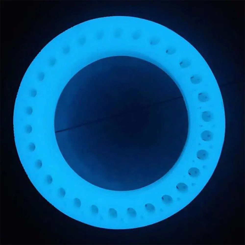 Ocean Blue Скутер светящиеся твердые шины запасные части шины - Цвет: Ocean Blue