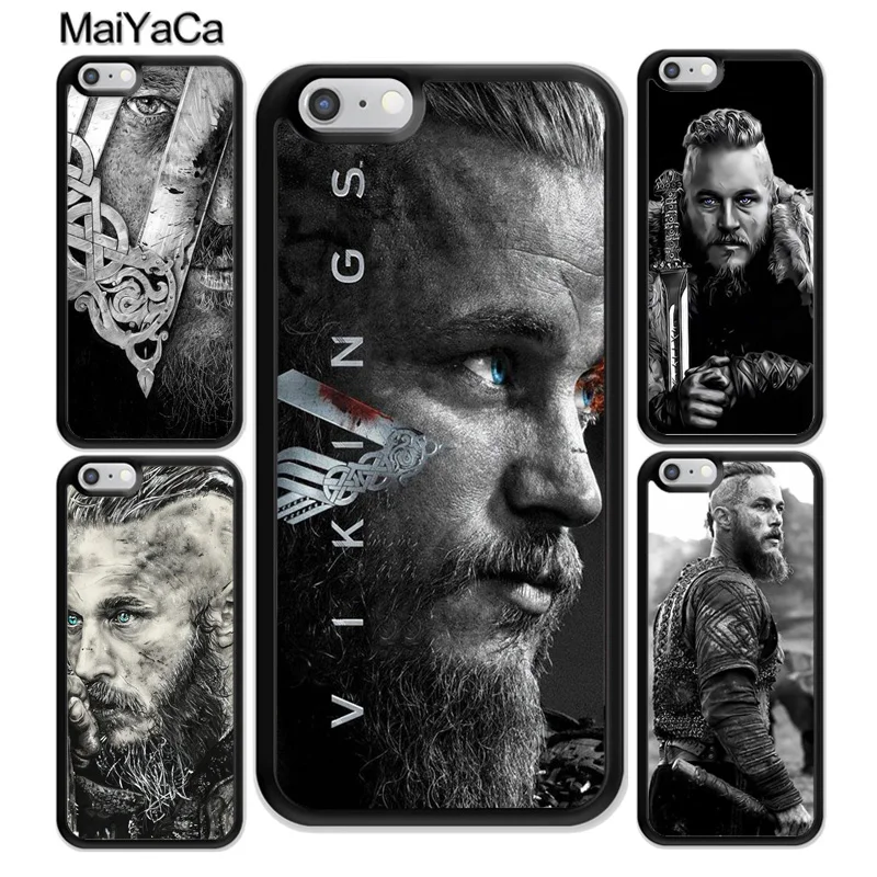 Чехол MaiYaCa Ragnar Lothbrok Vikings для iphone 12 mini 11 Pro Max X XR XS MAX SE 2020 6S 7 8 Plus 5S|for iphone|for 6phone cases |