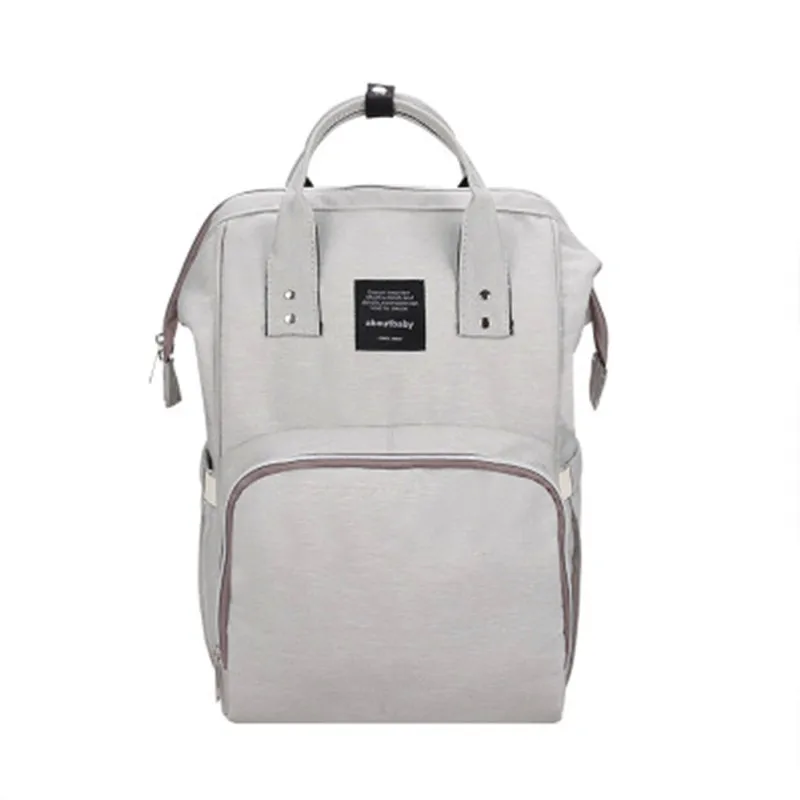 

New Fashion Waterproof Polyester Cloth Mummy Bag Multi-function Large Capacity Backpack Mother and Child Diaper Travel Bag F10