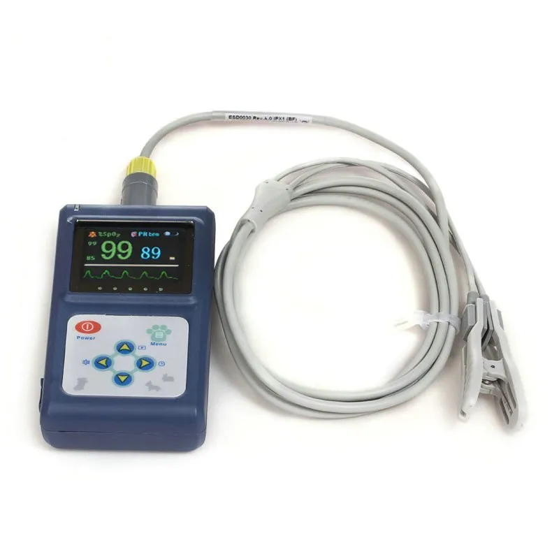 CMS60D Vet Use Pulse Oximetry for Amimals Pets with USB Software Clip