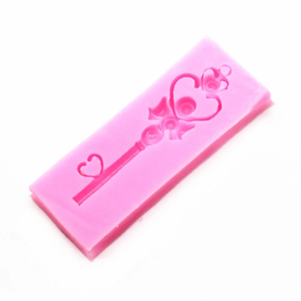 P310 Silicone mold ever-changing sakura magic wand is a beautiful girl stars the moon combination scepter baking DIY glue tools | Дом и сад