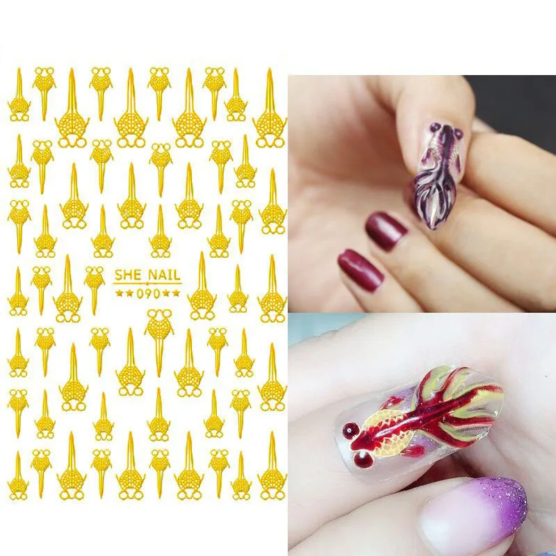 2 листа весенние красочные радужные цветы наклейки для ногтей лазерная Золотая Луна Звезда обертывания для украшения для ногтей наклейки