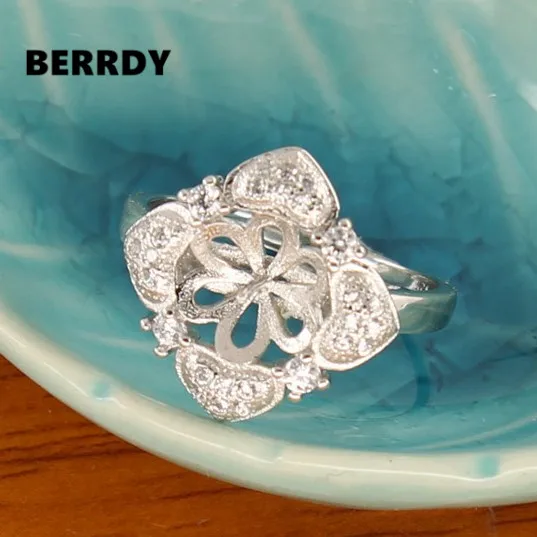 Fashion Pearl Ring Mountings, Ring Findings, Ring Jewelry Parts