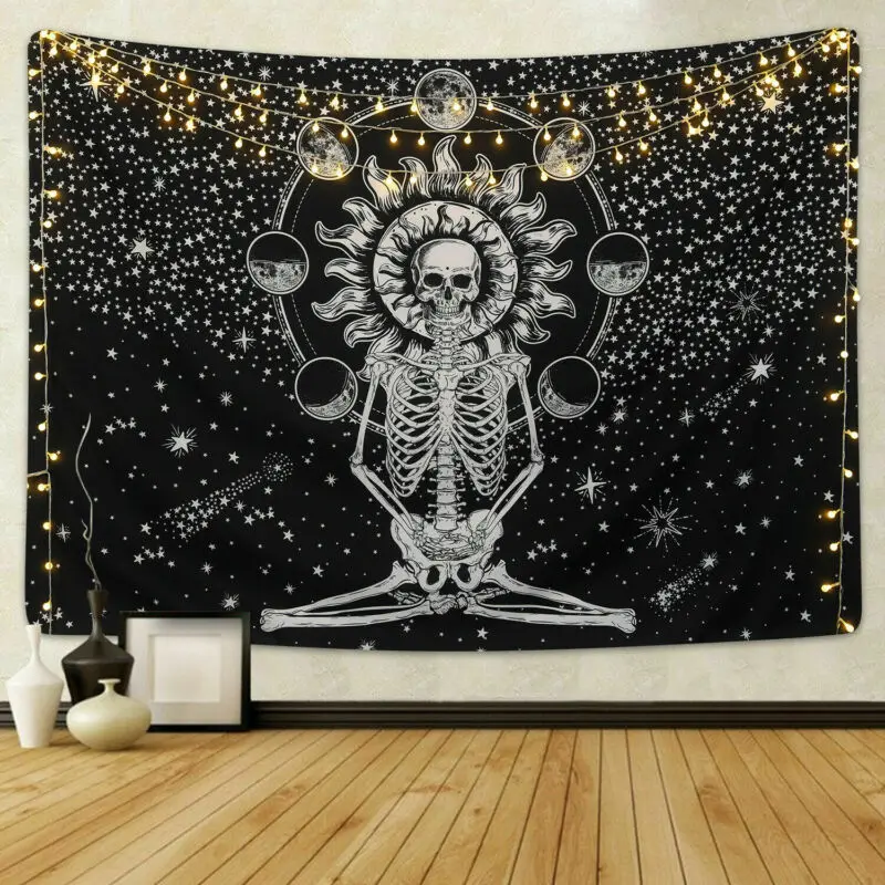 

Hippie Tapestry Home Decorations Wall Hanging Wall Tapestry Blanket Tapestries for Living Room Bedroom Farmhouse Decor