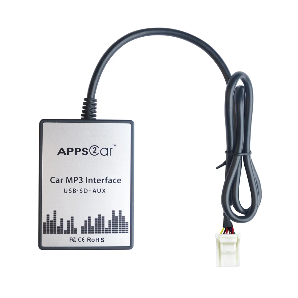 Автомобиль MP3 конвертер USB адаптер SD AUX цифровой музыки чейнджер Mp3 конвертер для Toyota Sienna 2004-2010