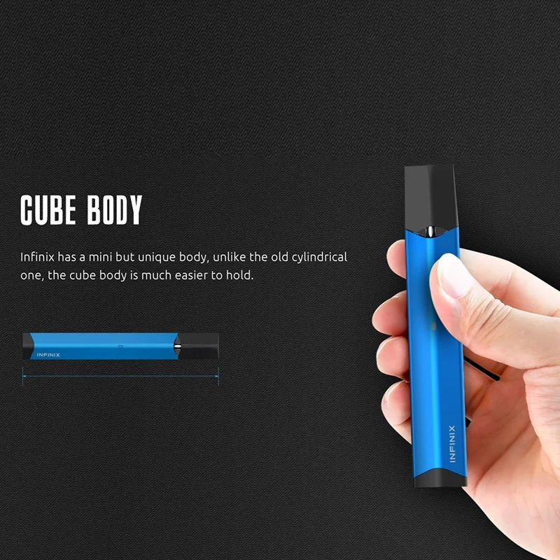 SMOK Infinix комплект 250 мАч встроенный аккумулятор 2 мл Pod электронная сигарета Vape